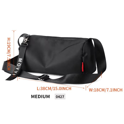 Waterproof Gym Bag Fitness Outdoor Travel Gym Bag Unisex Soft Crossbody Bags Men