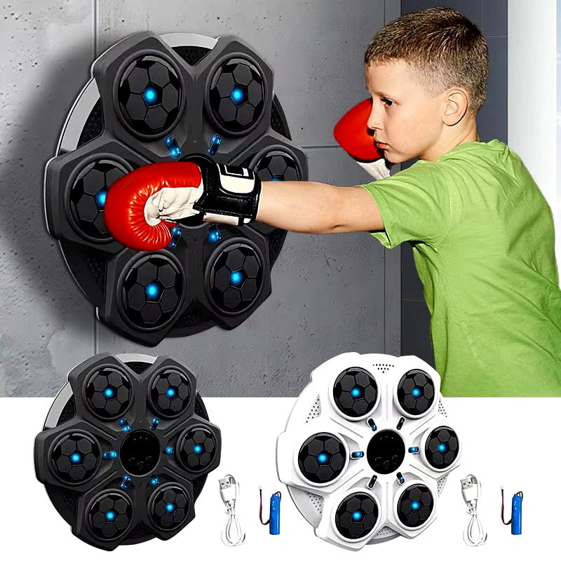 Music Boxing Machine Boxing Training Machine Punch Box Interactive Boxing Music Workout Machine Wall Boxing Punching Pad Workout