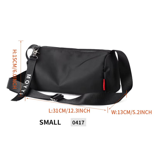 Waterproof Gym Bag Fitness Outdoor Travel Gym Bag Unisex Soft Crossbody Bags Men
